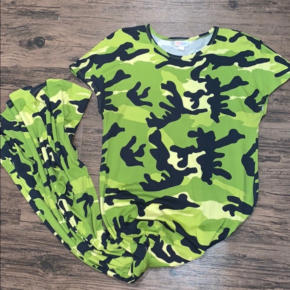 LLR Maria Camo Maxi Dress, Sm - Picture 1 of 6